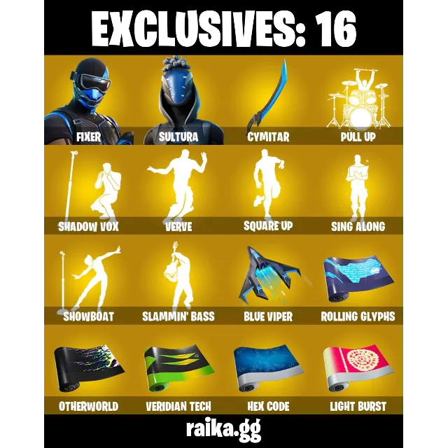 [PC/PSN/XBOX] 90 skins | Renegade Raider | Fixer | Sultura | Fancy Peter Griffin (No