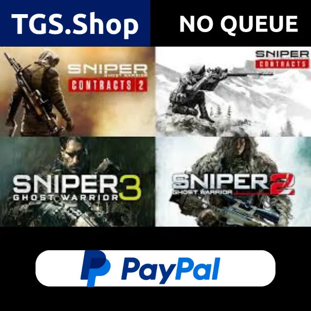 Sniper Ghost Warrior Collection 1 + 2 + 3 + Contracts 1 + 2  | STEAM | PAYPAL