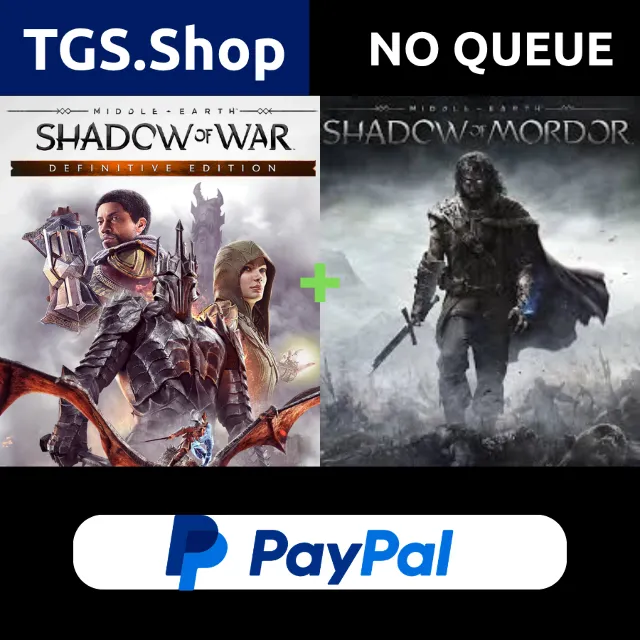 Middle-earth: Shadow of War + Shadow of Mordor | STEAM | PAYPAL