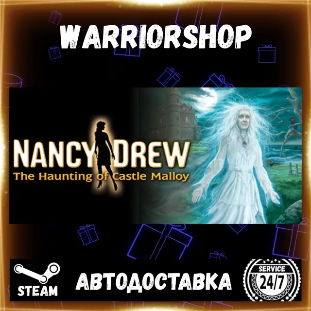 Nancy Drew®: The Haunting of Castle Malloy Выбор Региона Стим STEAM GIFT АВТО 24/7