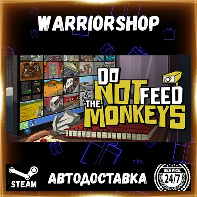 Do Not Feed the Monkeys Выбор Региона Стим STEAM GIFT АВТО 24/7 ГАРАНТИЯ
