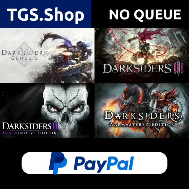 Darksiders Ultimate Edition 1 + 2 + 3 + Genesis | STEAM | PAYPAL
