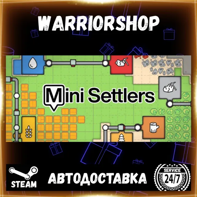 Mini Settlers Выбор Региона Стим STEAM GIFT АВТО 24/7 ГАРАНТИЯ
