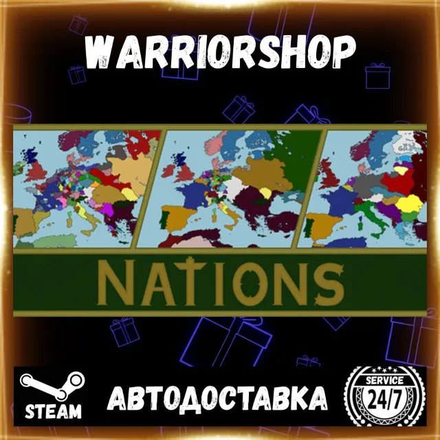 Nations Выбор Региона Стим STEAM GIFT АВТО 24/7 ГАРАНТИЯ
