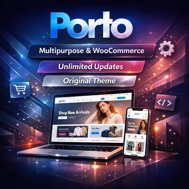 Porto | Multipurpose &amp; WooCommerce | Unlimited Updates | Original Theme