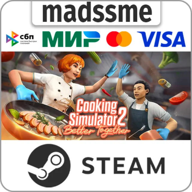 Cooking Simulator 2: Better Together * RU/KZ/СНГ/TR/AR * STEAM 🚀 АВТОДОСТАВКА