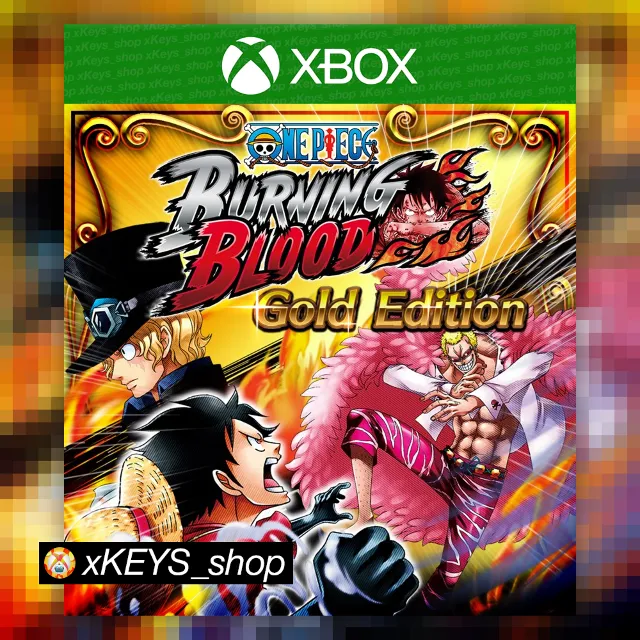 🎮 ONE PIECE BURNING BLOOD - Gold Edition 🟩 XBOX КОД КЛЮЧ🔑