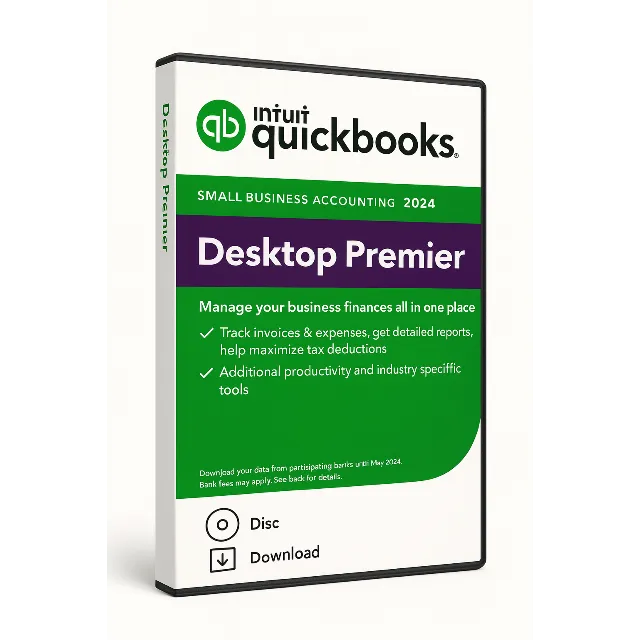 лицензии на INTUIT QuickBooks Premier Plus 2024