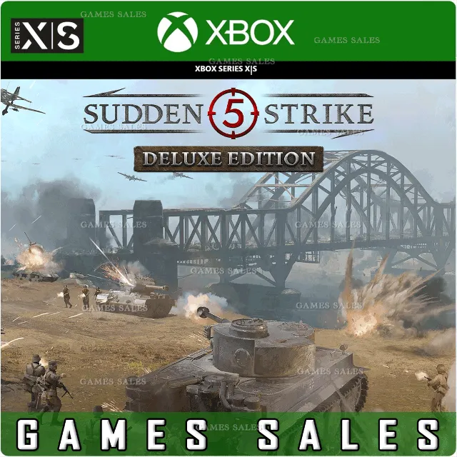 ✅❤️SUDDEN STRIKE 5 - DELUXE EDITION❤️XBOX SERIES X|S🔑КЛЮЧ✅