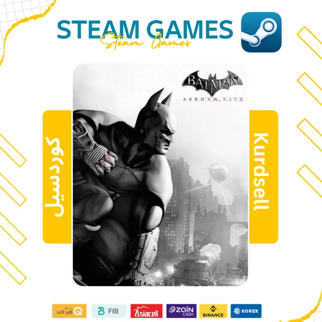 Batman: Arkham City + GAMES | NO GUARD | STEAM OFFLINE