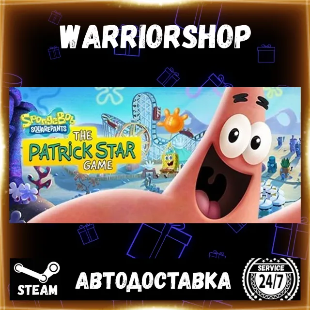 SpongeBob SquarePants™: The Patrick Star Game Выбор Региона Стим STEAM GIFT АВТО 24/7