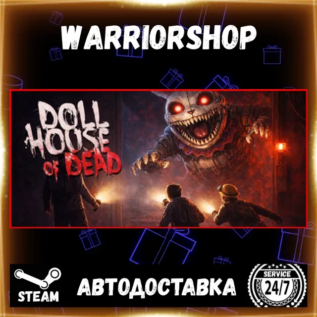 Dollhouse of Dead Выбор Региона Стим STEAM GIFT АВТО 24/7 ГАРАНТИЯ