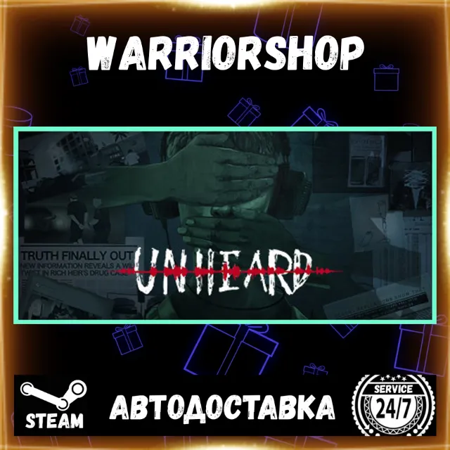 Unheard - Voices of Crime Выбор Региона Стим STEAM GIFT АВТО 24/7 ГАРАНТИЯ