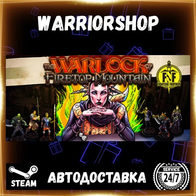 The Warlock of Firetop Mountain Выбор Региона Стим STEAM GIFT АВТО 24/7 ГАРАНТИЯ