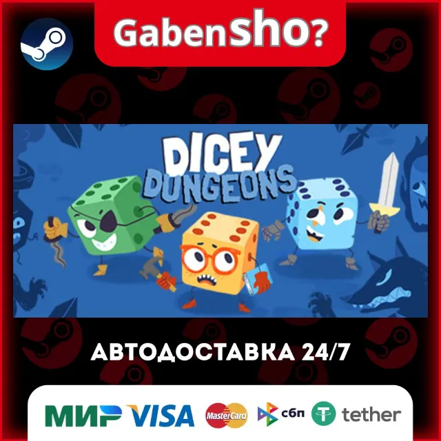 Dicey Dungeons СТИМ Steam Gift