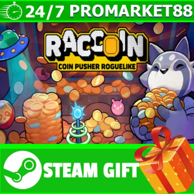 ️ВСЕ СТРАНЫ+РОССИЯ️ RACCOIN: Coin Pusher Roguelike