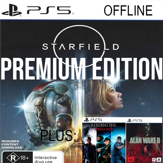 Starfield Premium Edition + без арендной платы + игры + общий - PS5 - офлайн
