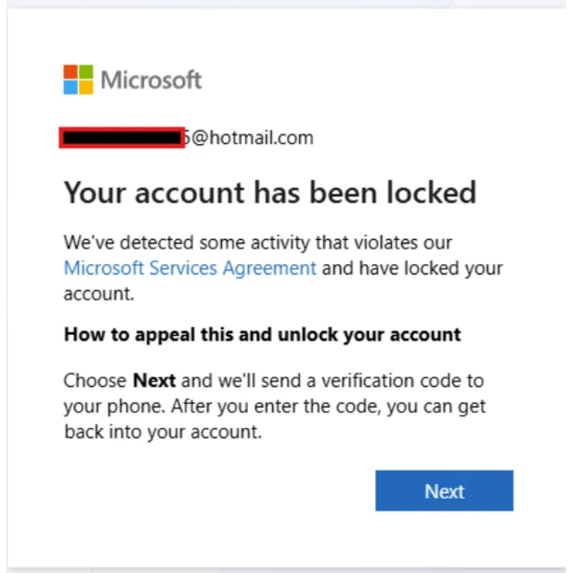 РАЗБЛОКИРОВКА УЧЁТНОЙ ЗАПИСИ XBOX / MICROSOFT / OUTLOOK С ПОМОЩЬЮ SMS