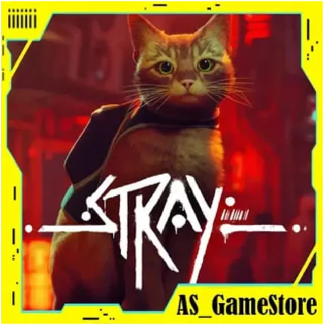 ⚫️Stray / Стрей / Игра про кота | ПК Epic Games EGS