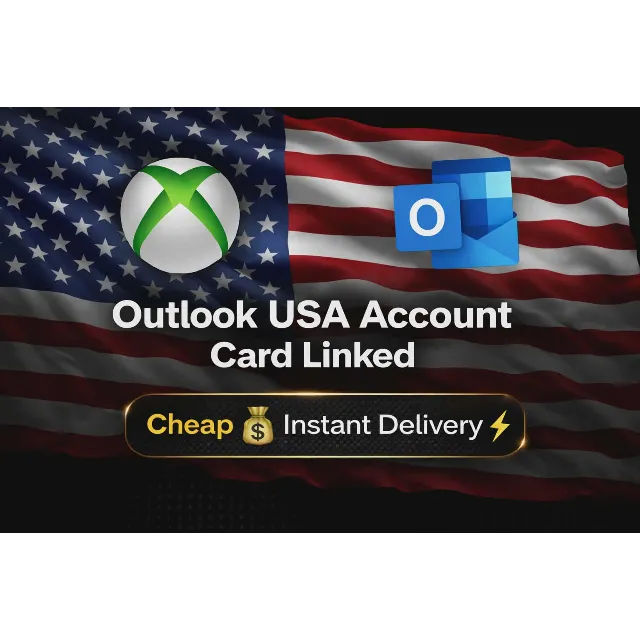 Дешевая карта доступа Outlook USA, привязанная к учетной записи, с мгновенной доставк