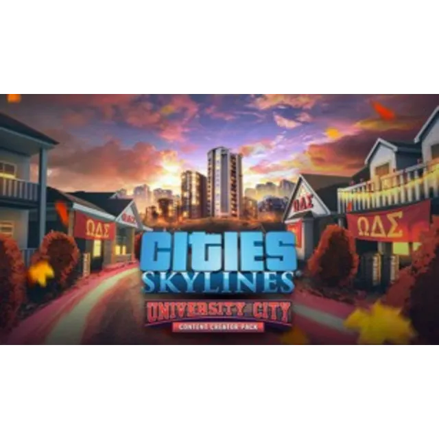Cities: Skylines - Content Creator Pack: University City (DLC) Steam Key GLOBAL