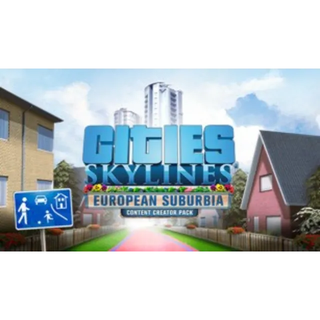 Cities: Skylines - Content Creator Pack: European Suburbia (DLC) (PC) Steam Key GLOBA