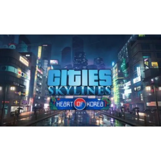 Cities: Skylines - Content Creator Pack: Heart of Korea (DLC) (PC) Steam Key GLOBAL