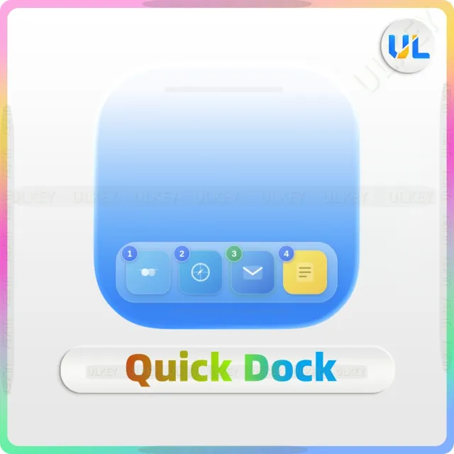 Quick Dock лицензия | переключение Dock с клавиатуры на Mac | Standard 1 Mac