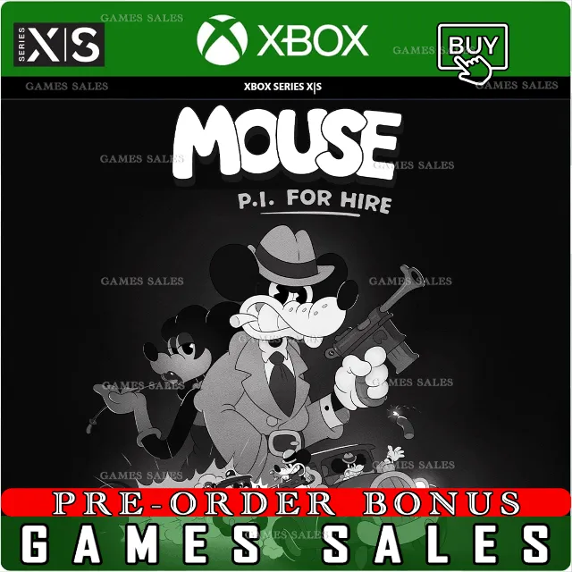 ✅❤️MOUSE: P.I. FOR HIRE❤️XBOX|XS+PC WIN❤️ПРЕДЗАКАЗ С БОНУСАМИ✅