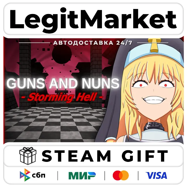 Guns and Nuns: Storming Hell / Steam АВТО / РУ + МИР