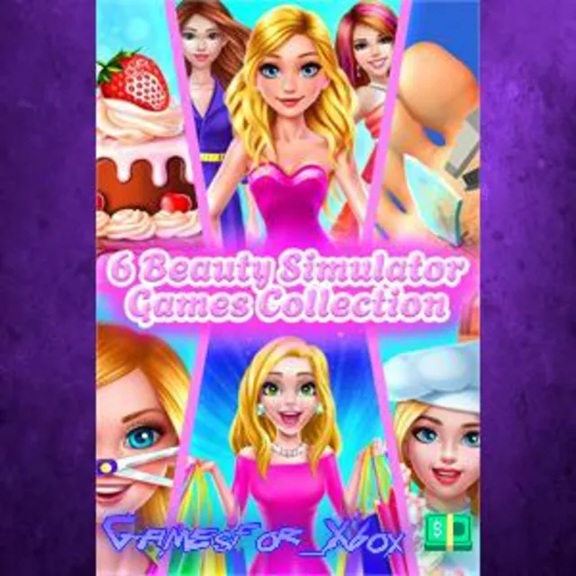 ☀️6 Beauty Simulator Games Collection XBOX