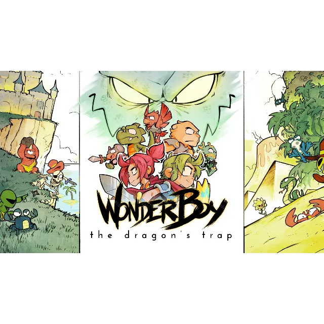 👾【Wonder Boy: The Dragon's Trap】Epic ⚜️ Fresh New 📈 Моментальная доставка