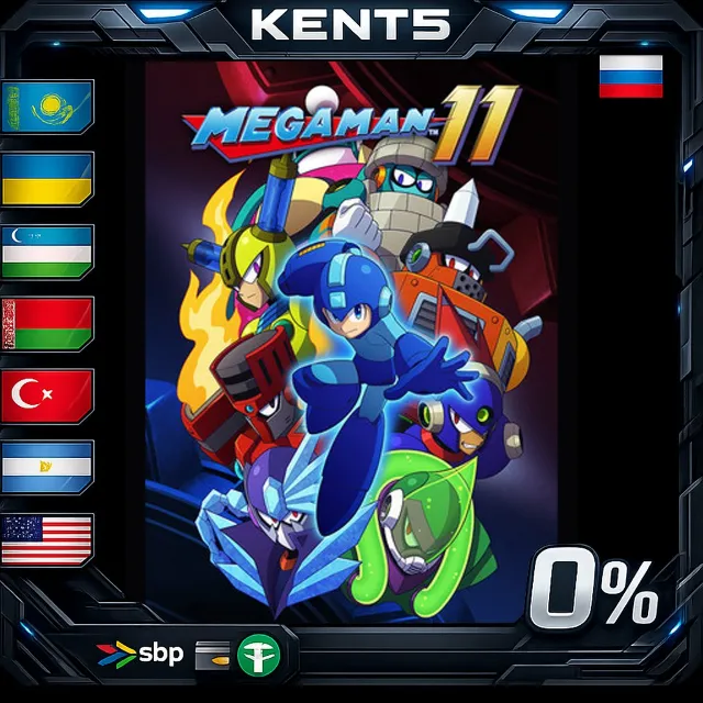 Mega Man 11 / ロックマン11 運命の歯車!! - Steam Gift