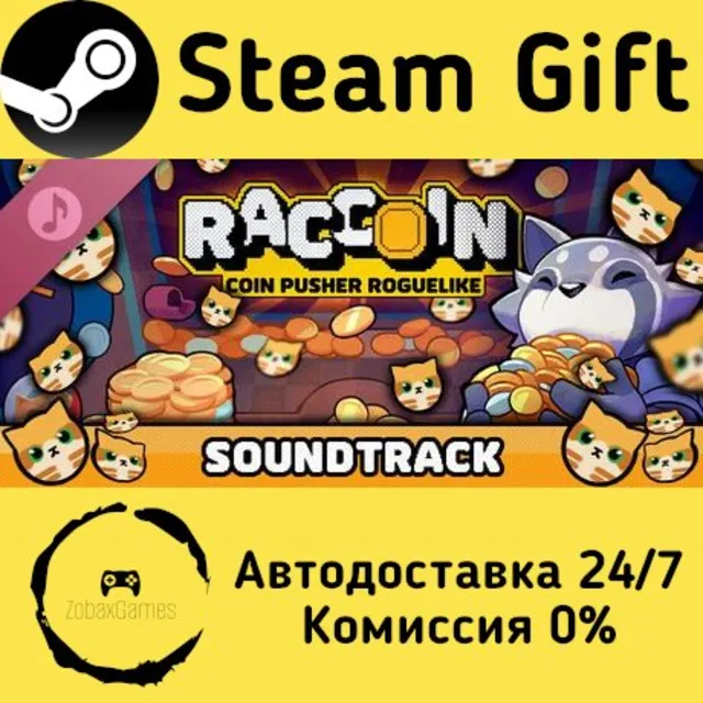 🚀 RACCOIN: Coin Pusher Roguelike Soundtrack 🤖 Steam Gift Россия ⚡ мгновенно