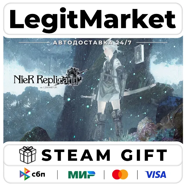 NieR Replicant ver.1.22474487139... / Steam АВТО / РУ + МИР