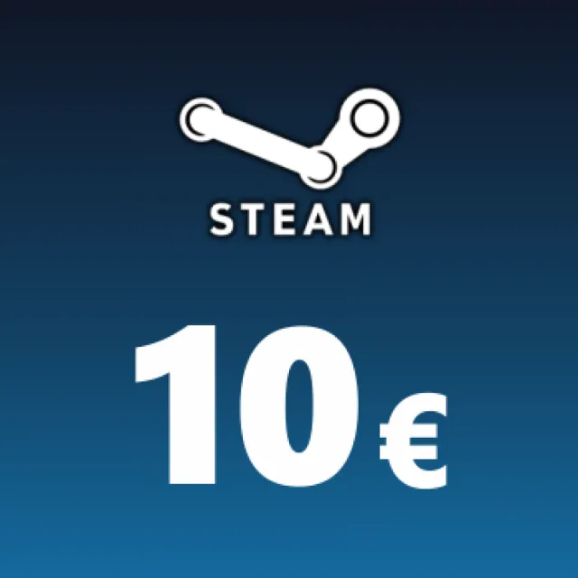 Steam Wallet Card 10 EUR  (Весь Мир)