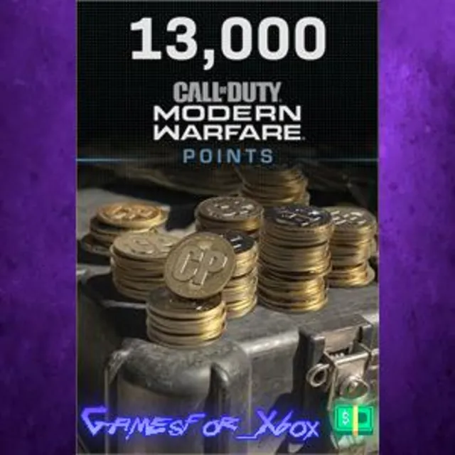 ☀️13,000 Call of Duty Modern Warfare® Points Windows XBOX DLC
