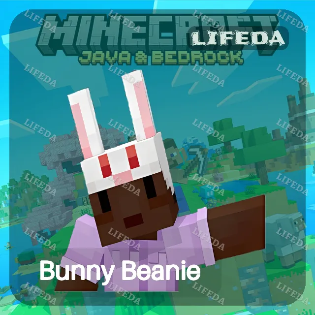 МАЙНКРАФТ 🪓【Bunny Beanie】🏰СКИН • ТВИЧ ДРОПЫ / ДРОПСЫ • JAVA &amp; BEDROCK•GLOBAL