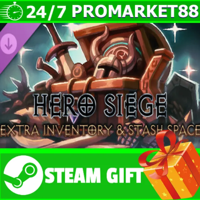 ️Hero Siege - Extra inventory &amp; stash space STEAM GIFT