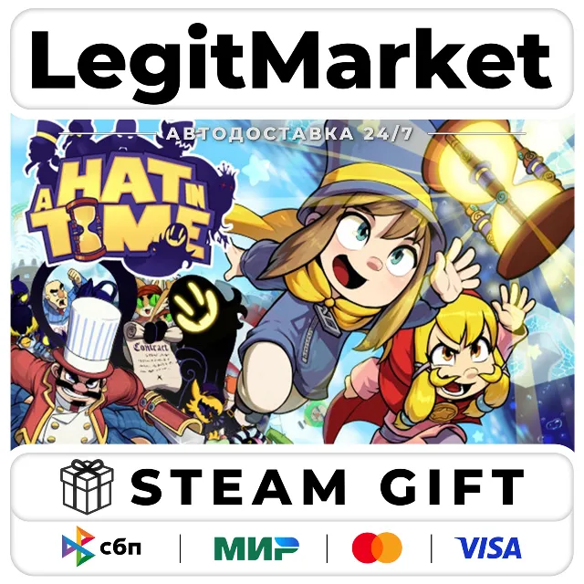 A Hat in Time / Steam АВТО / РУ + МИР