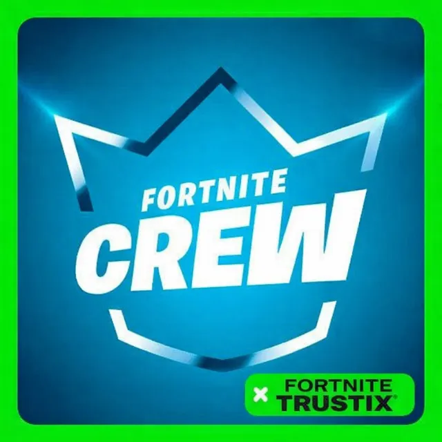 Fortnite Crew (Боевой пропуск + 1000 V-баксов) - 1 месяц