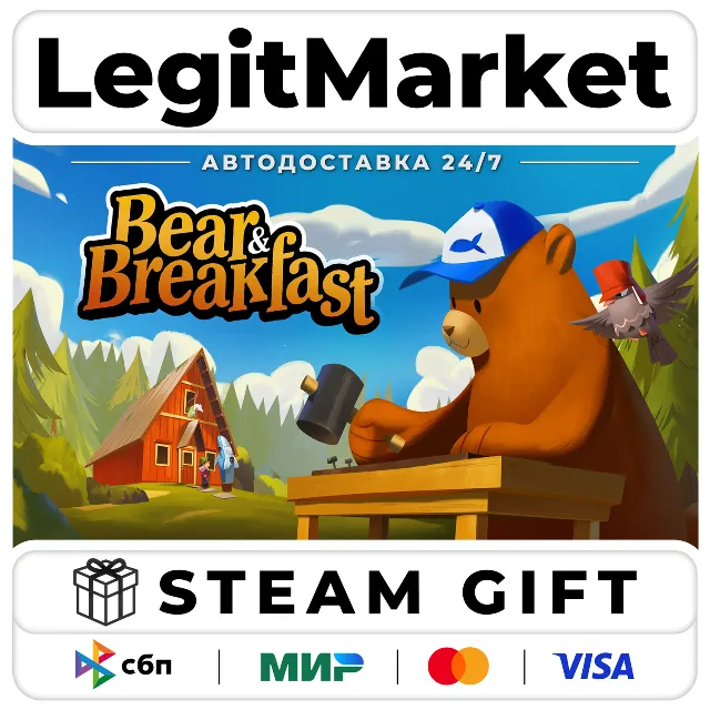 Bear and Breakfast / Steam АВТО / РУ + МИР