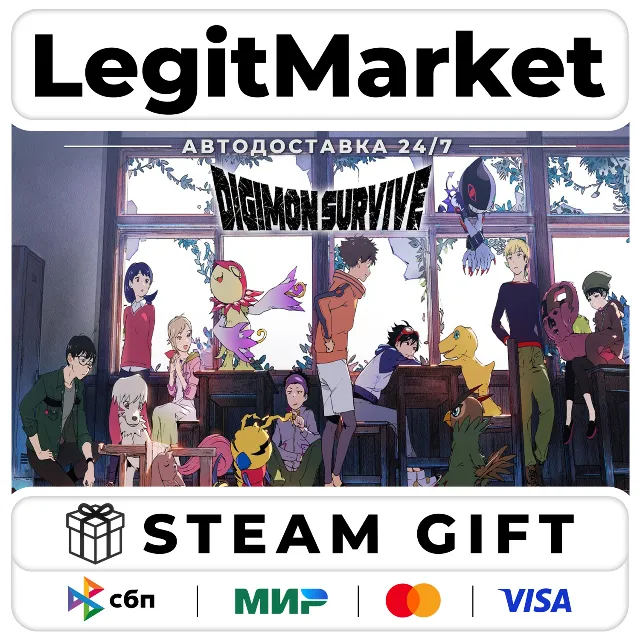 Digimon Survive / Steam АВТО / РУ + МИР