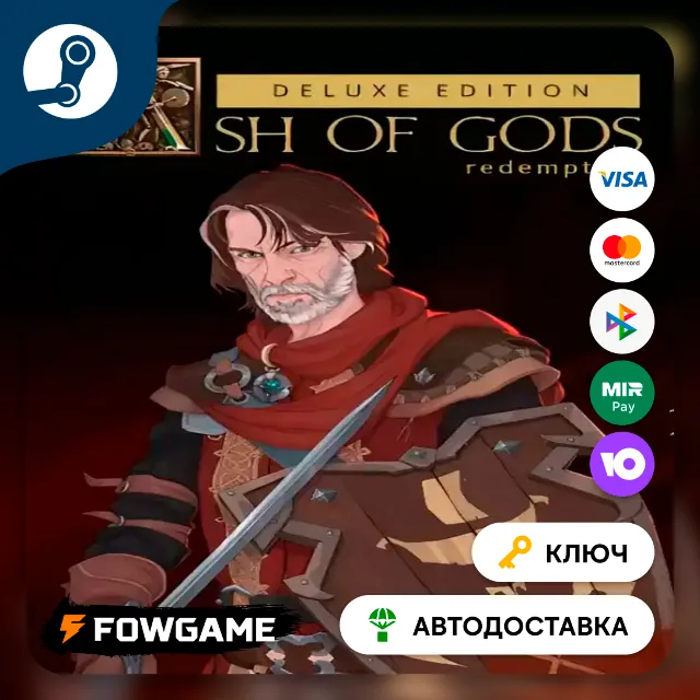 🔵 Ash Of Gods: Redemption Deluxe (РУ+СНГ) 🔑КЛЮЧ STEAM