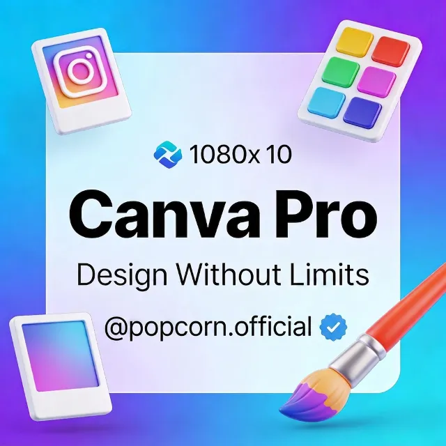 Подписка Canva Pro (1–6 месяцев) | Премиум-дизайн | Мгновенная доставка