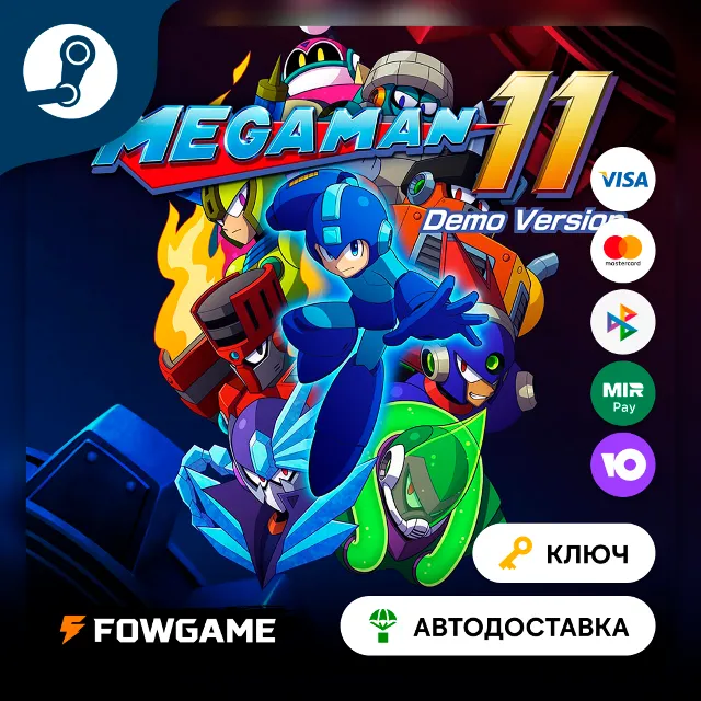 🔵 Mega Man 11 (РУ+СНГ) 🔑КЛЮЧ STEAM