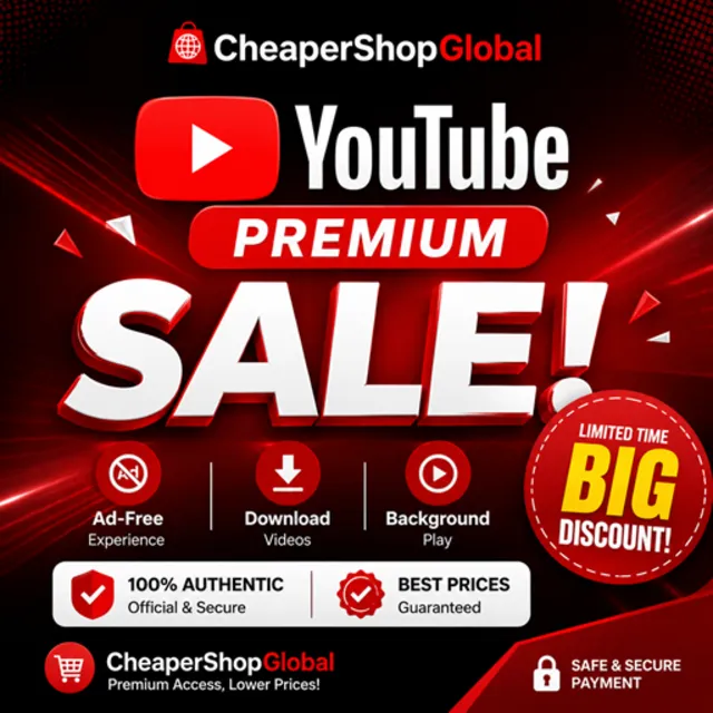 Апгрейд до YouTube Premium и Music + Гарантия (только для новых аккаунтов)