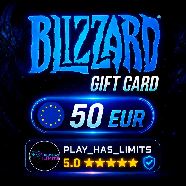 💳BLIZZARD GIFT CARD 50 EURO | Европа