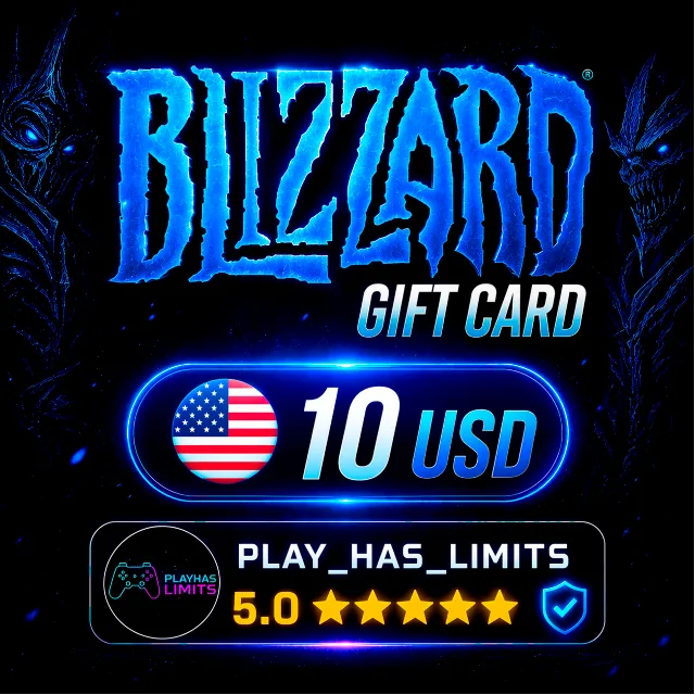 💳BLIZZARD GIFT CARD 10 USD | США