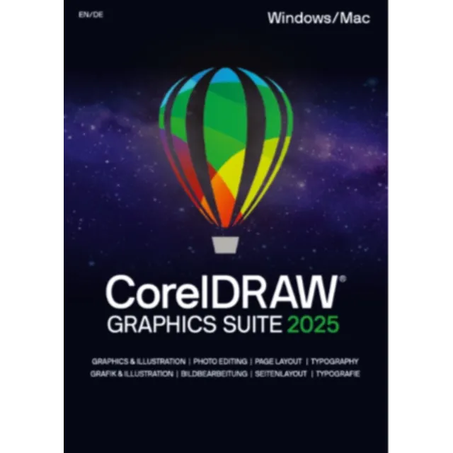 CORELDRAW GRAPHICS/TECHNICAL SUITE 2025 WINDOWS/MAC КЛЮЧИ